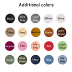 Cotton-feel duvet displayed in multiple color options for versatile bedroom styling
