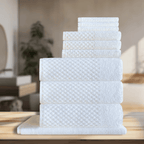 Elegant and functional hotel towels crafted for professional use, providing softness and quick-drying features Towel Set  10 Pc 