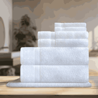Soft and durable cotton towels