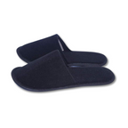 Non slip closed toe slippers for safe indoor walking