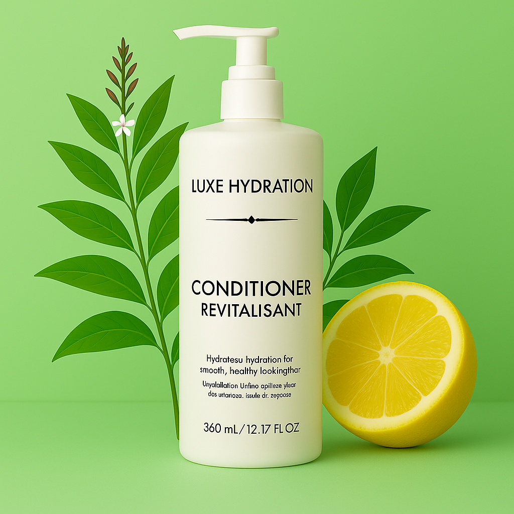 Paraben-free lemon verbena hair conditioner sulfate-free Lightweight