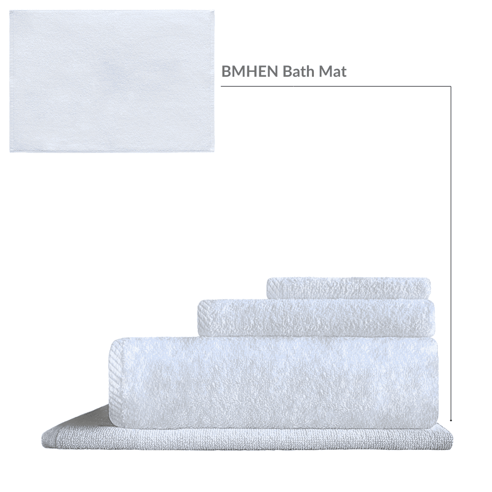 4 pc towel set Hotel-quality towels offering softness, strength, and quick drying