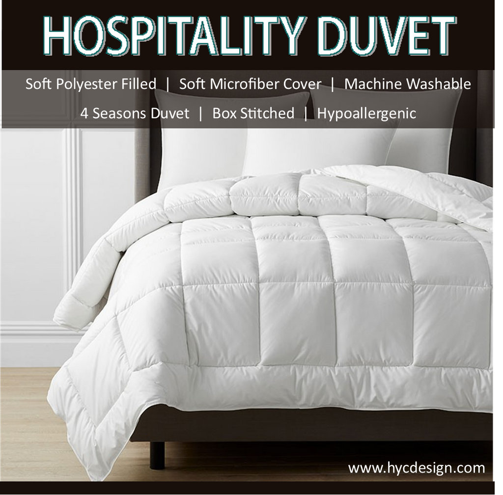 Premium duvet with ultra soft and silk touch fabric designed for long-lasting comfort and durability