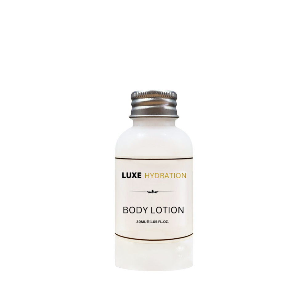 Luxury hydrating lotion designed to nourish skin with vitamins and long-lasting moisture