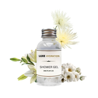 Shower gel with botanical extracts and moisturizing formula for soft skin nourish revitalizing cleanse