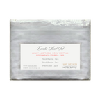 Soft 400 thread count cotton sheets with a smooth satin finish and elegant drape