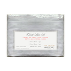 High-quality cotton blend bed sheets with refined stitching and durable construction