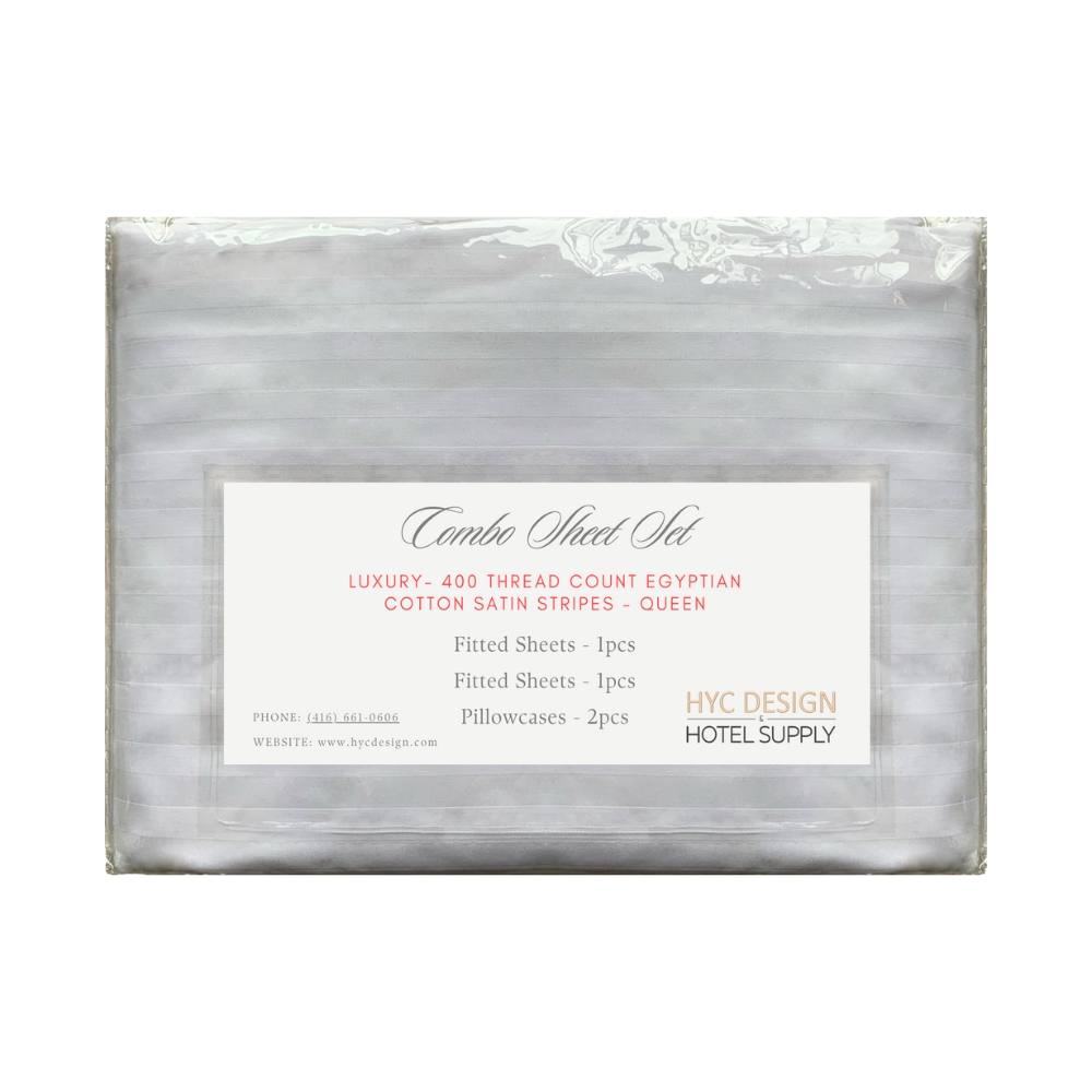 High-quality cotton blend bed sheets with refined stitching and durable construction