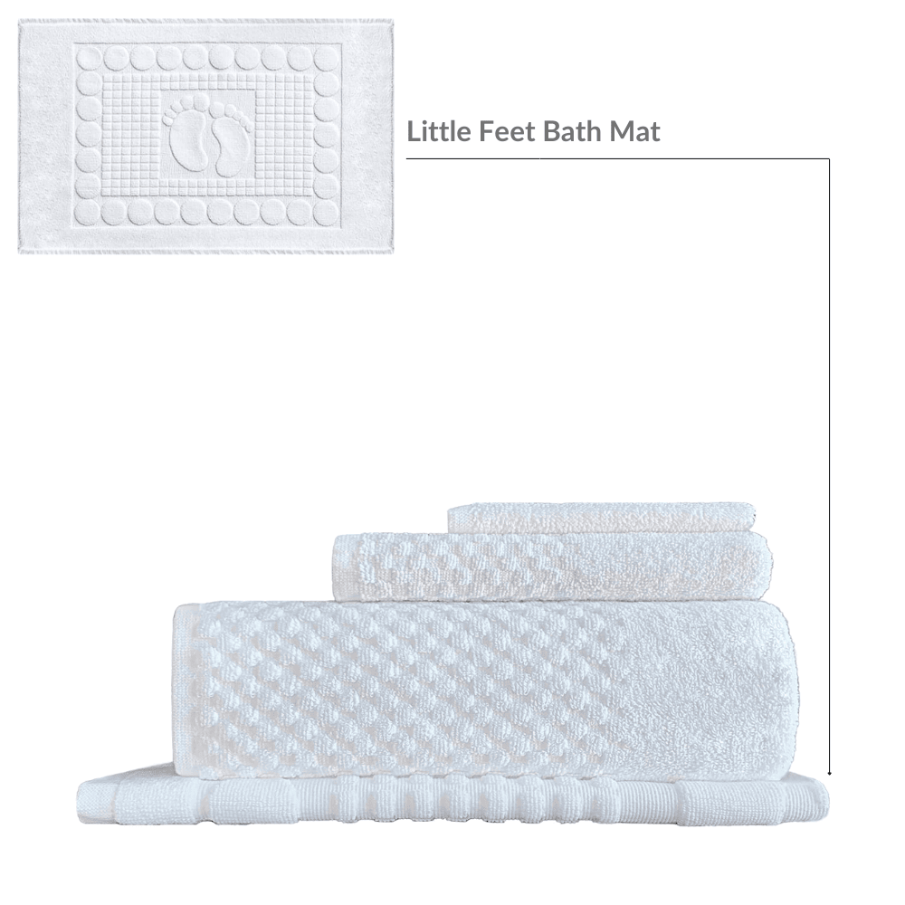 Hotel-quality quick-dry towel set 4 Pc with balanced absorbency and durability