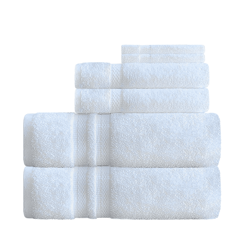Cotton towels engineered for moisture absorption and durable weave