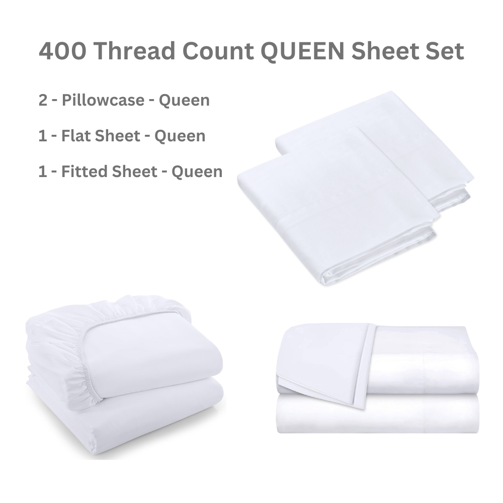 Egyptian cotton sheet set designed for breathable comfort and restful sleep