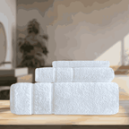 Premium quality bath towels with elegant designs, functional washroom essentials Towel Set 3pc 