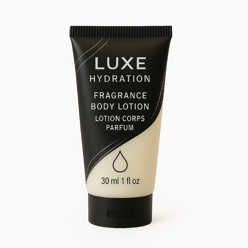 Premium fast-absorbing body lotion inspired by European designer fragrance notes for soft skin