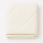 Breathable cotton-feel duvet creating a calm and comfortable sleep environment white