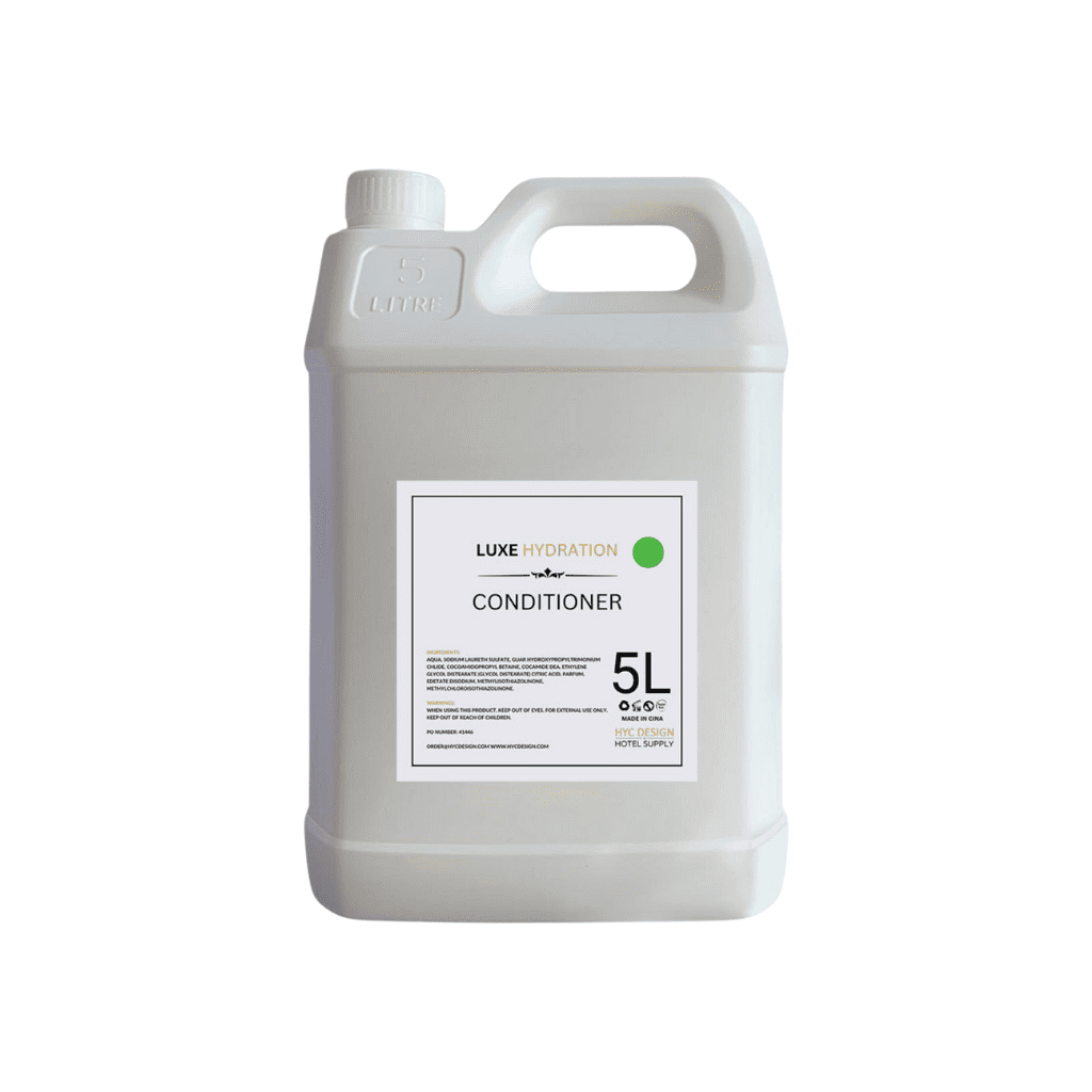 5L luxury conditioner refill with fragrance scent