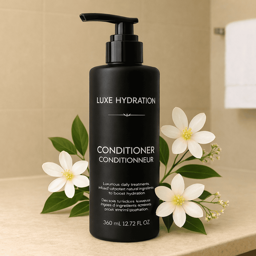 Premium scented hair conditioner for smooth detangling lightweight formula