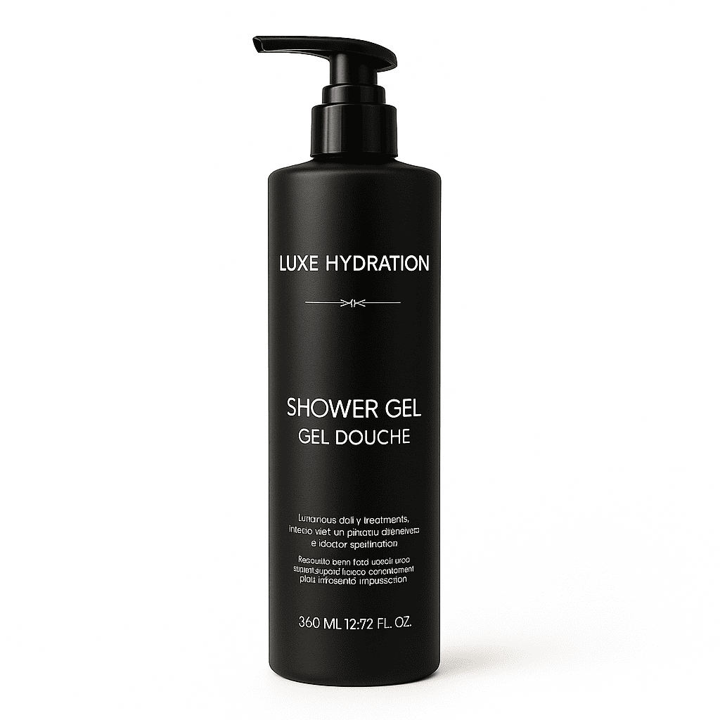 Premium shower gel 360ml. Provides a refreshing cleanse with a luxury scent and silky texture.